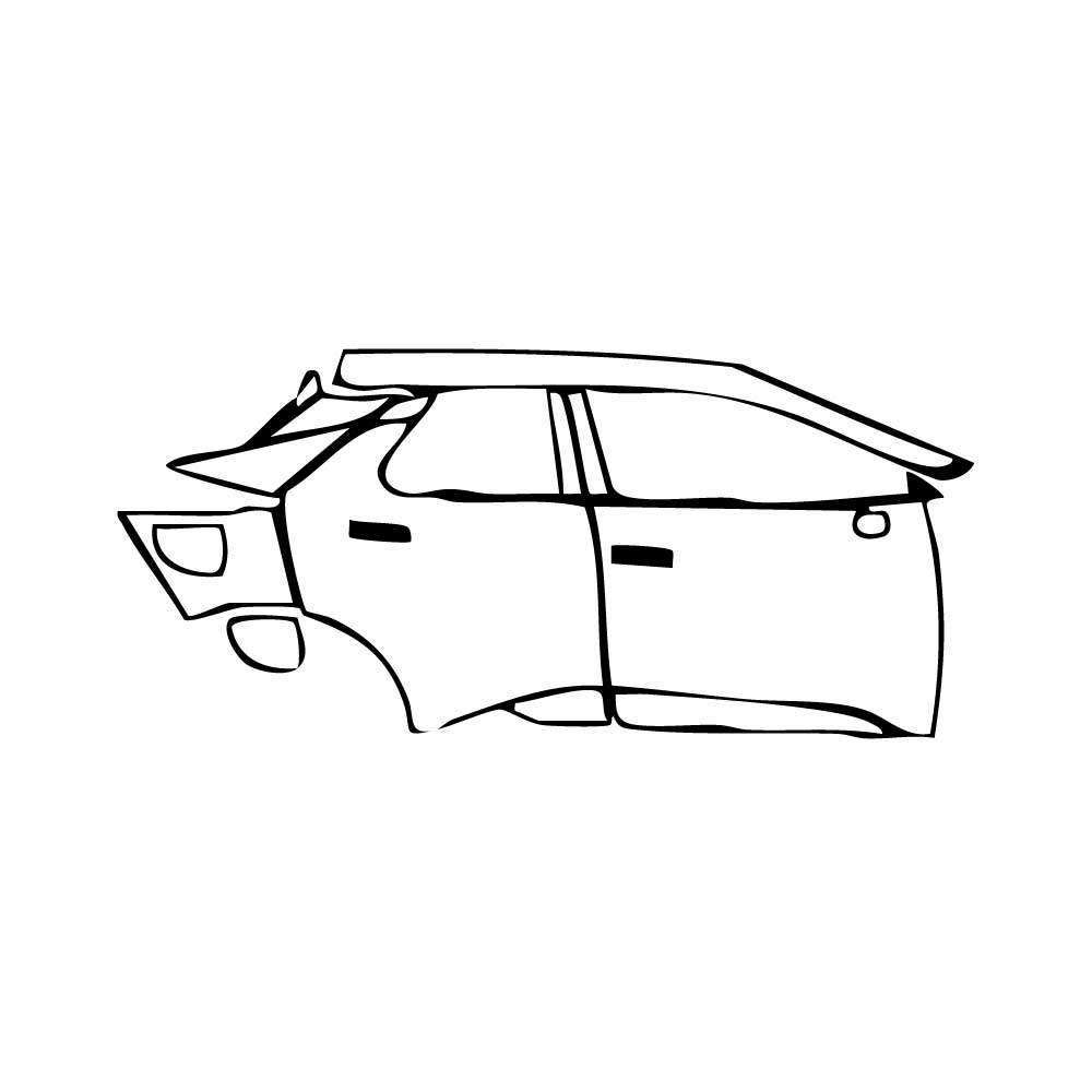 Pre-Cut PPF Toyota C-HR PHEV (EU) 2025 - PPF-Kits