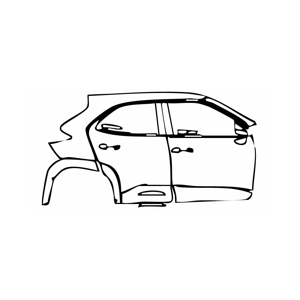 Pre-Cut PPF Toyota Yaris Cross GR SPORT 2025 - PPF-Kits