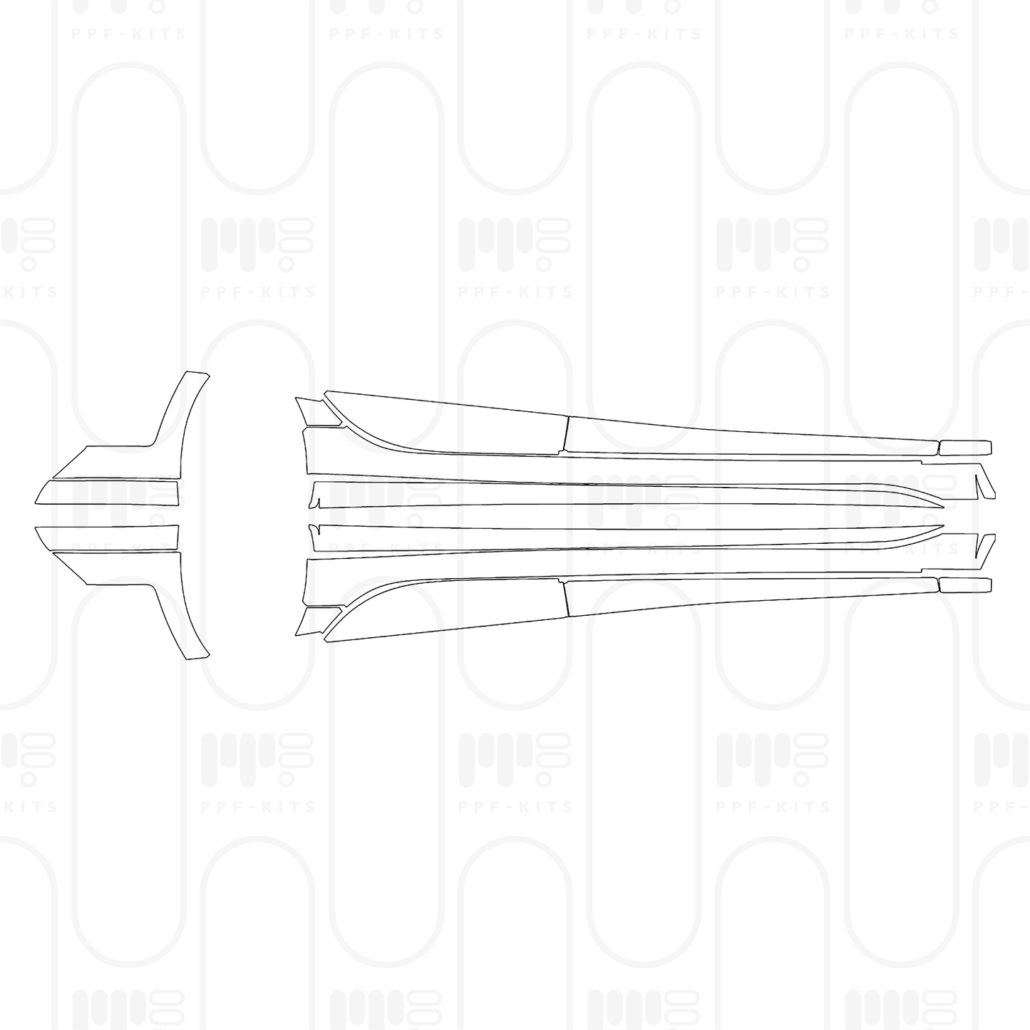 Pre-Cut PPF BMW 2 Series Gran Coupe (Standard Wheelbase) Msport 2025