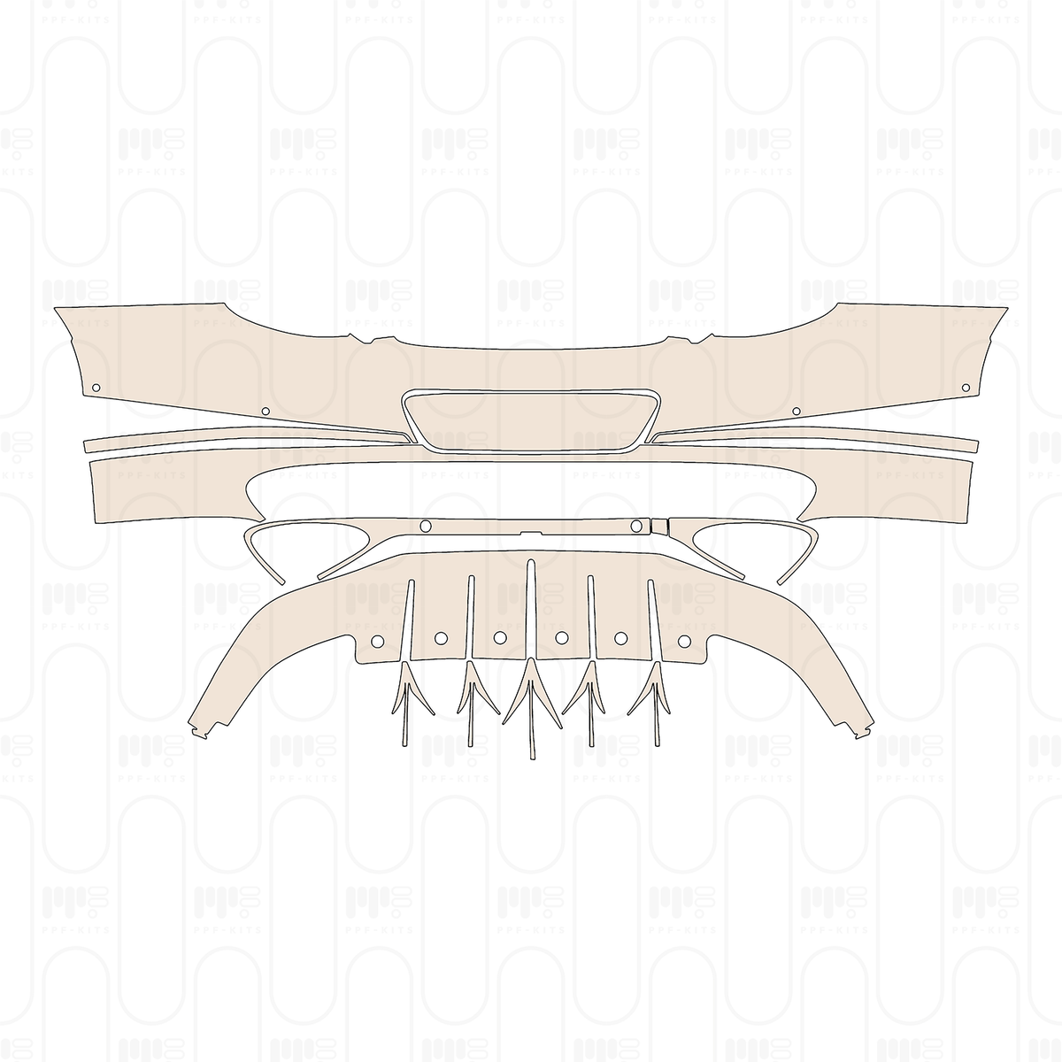 Rear Bumper with "Styling Specification"