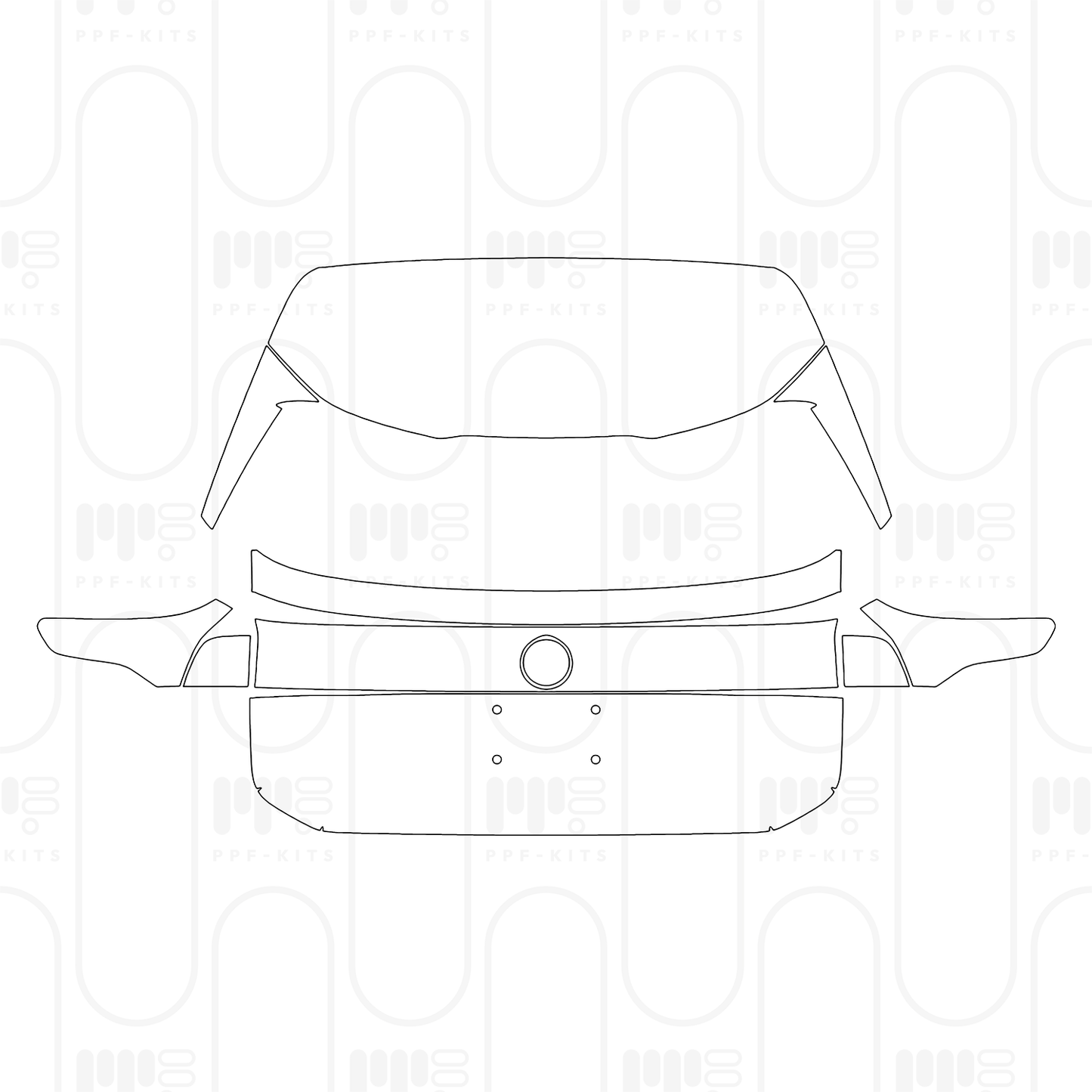 Pre-Cut PPF Volkswagen Tiguan (EU) R-Line 2026