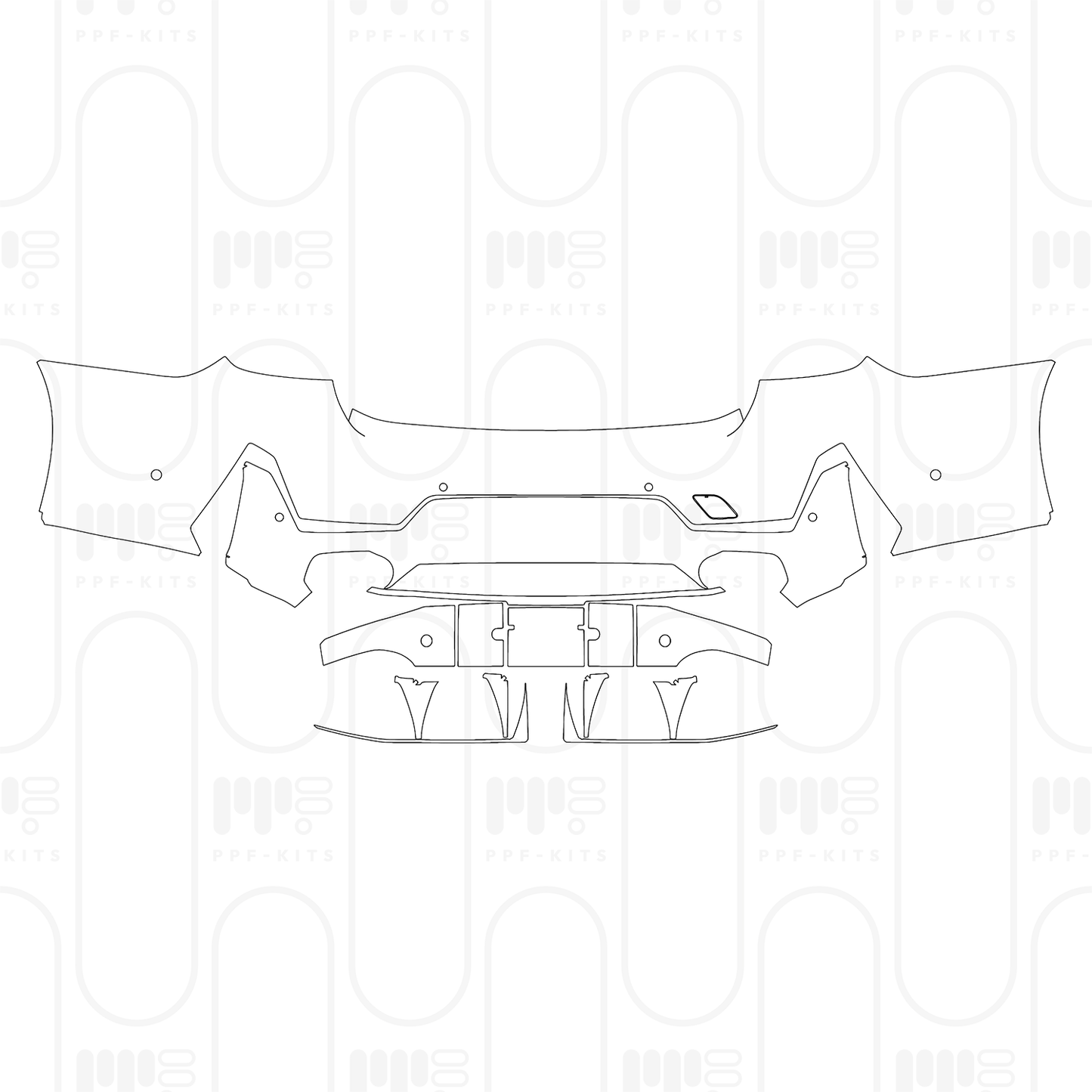 Pre-Cut PPF BMW Alpina B3 GT Sedan 2025