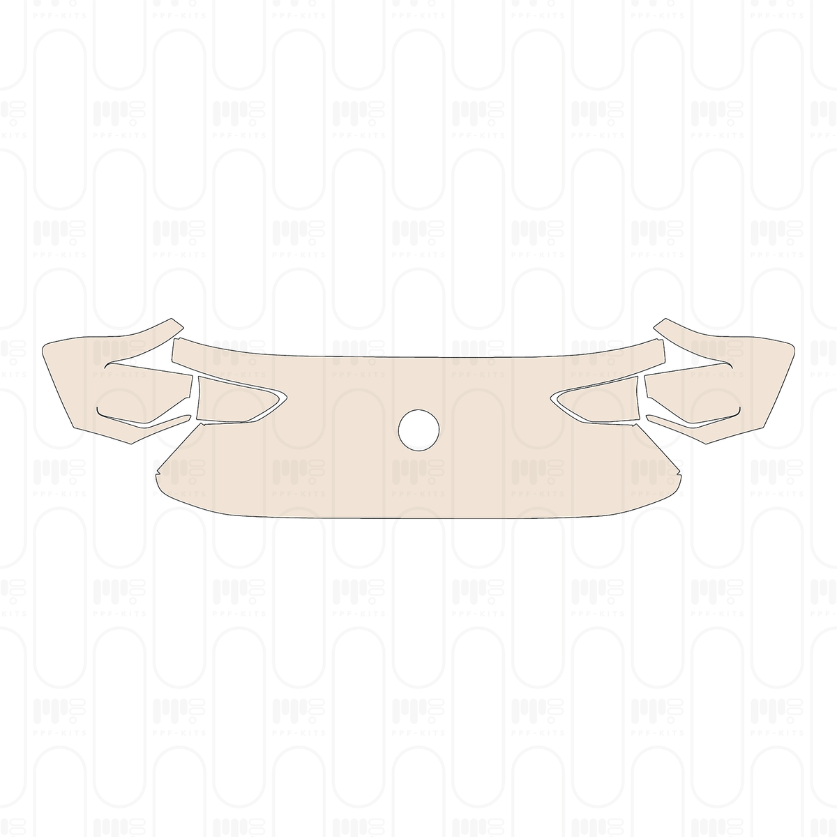 Pre-cut PPF pattern: Trunk Lid - Volkswagen Polo GTI 2025
