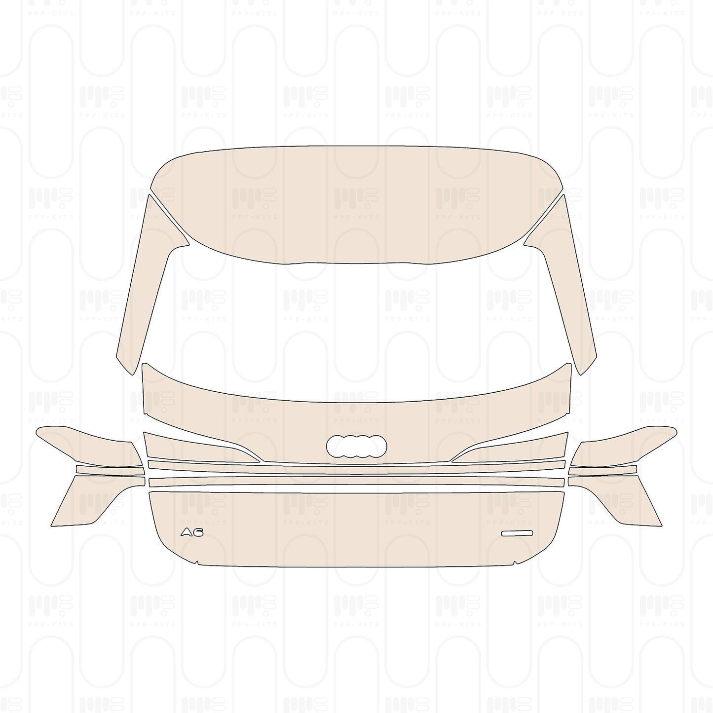 Pre-Cut PPF Audi A6 Avant S-line 2025