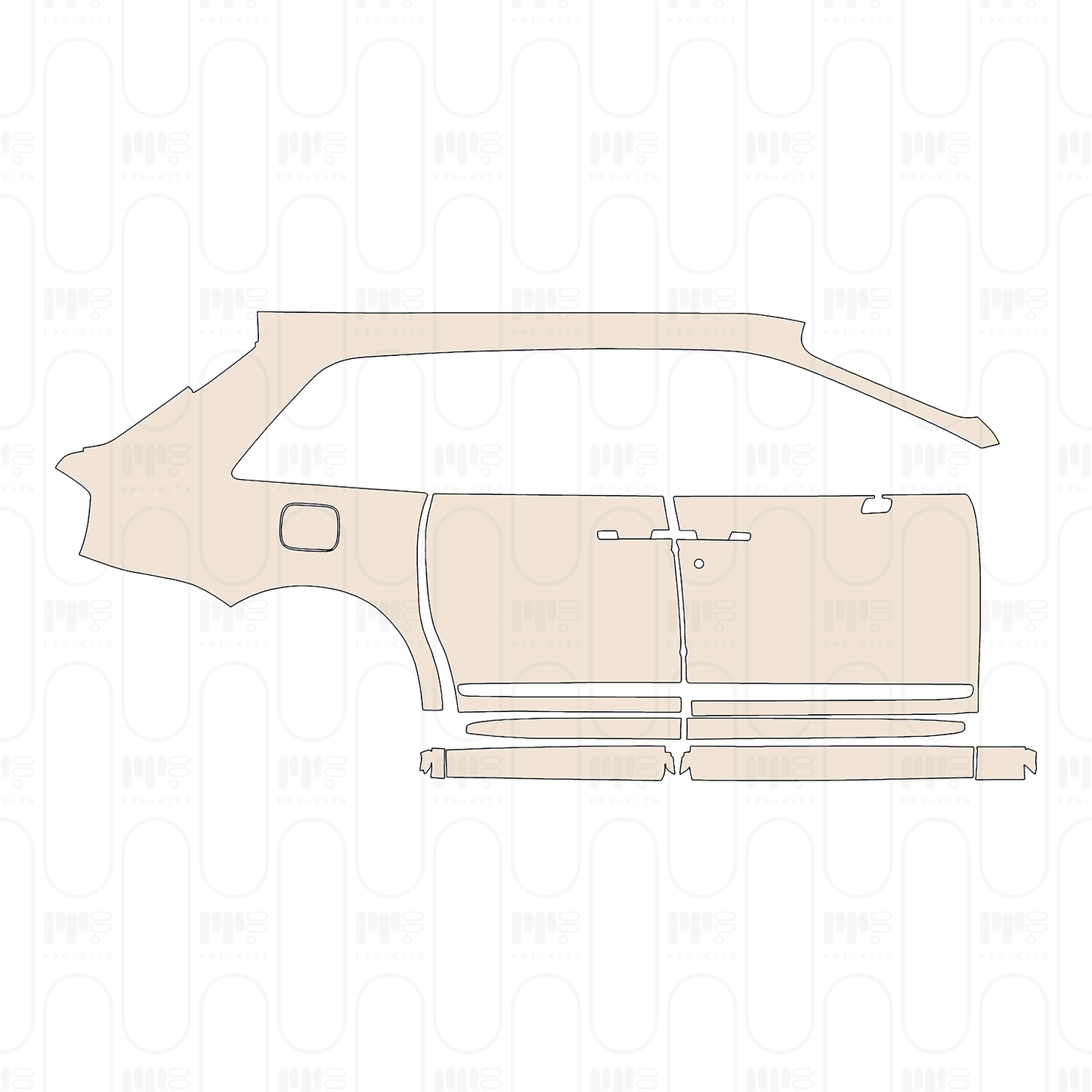 Pre-Cut PPF Opel Mokka GS 2025