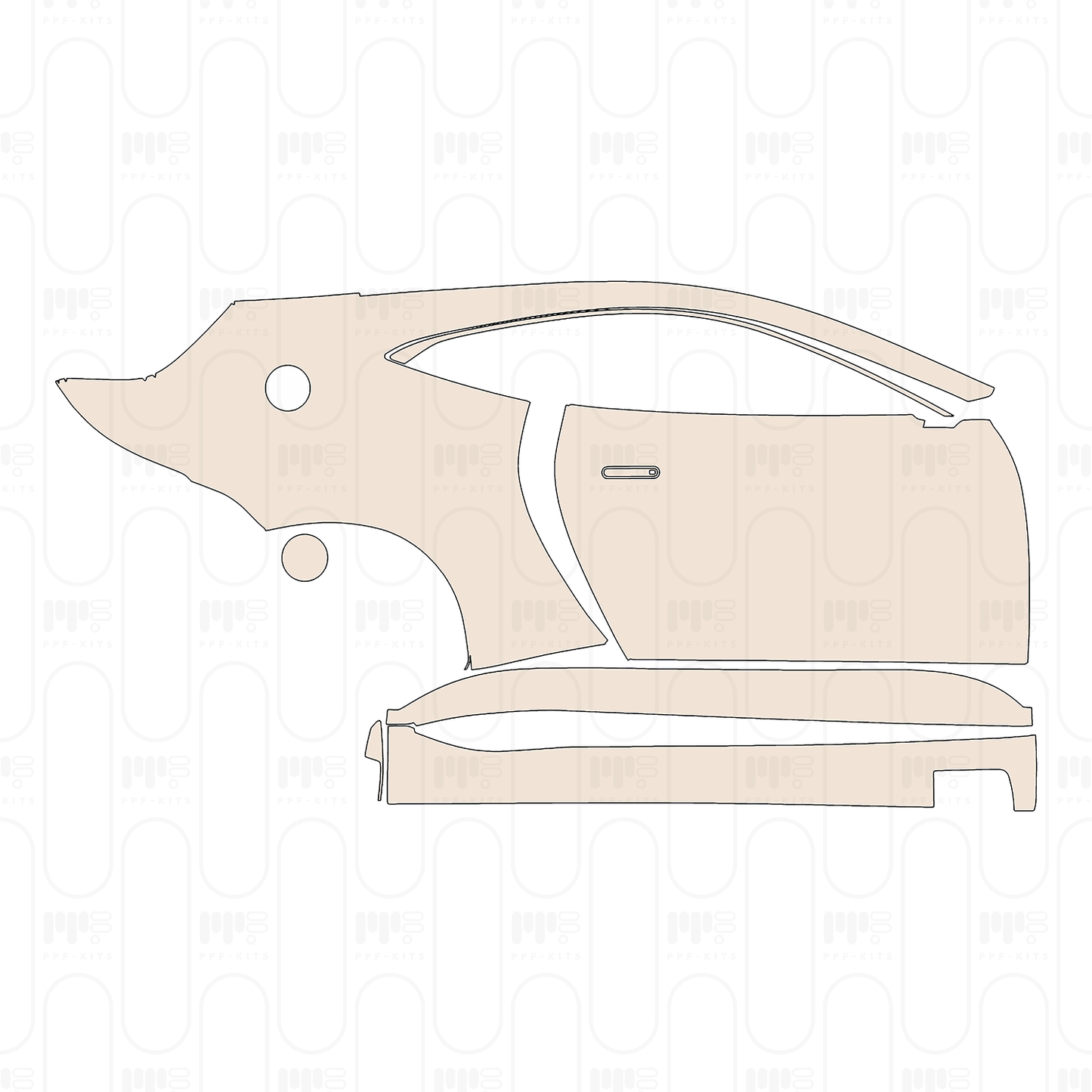 Pre-Cut PPF Volkswagen Polo R-Line 2025