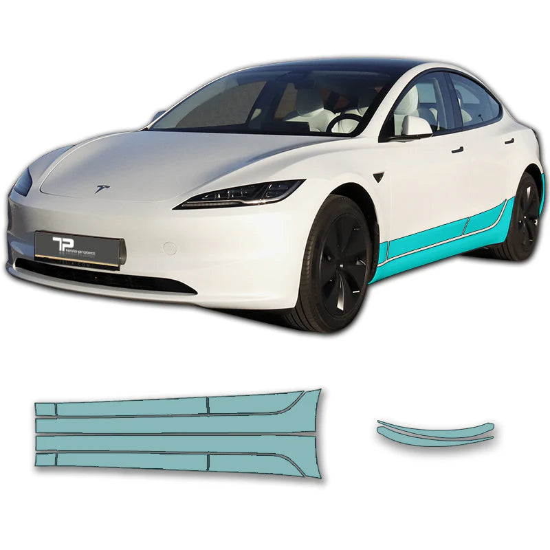 Pre-Cut PPF Tesla Model 3 (Highland) Performance 2024 - PPF-Kits