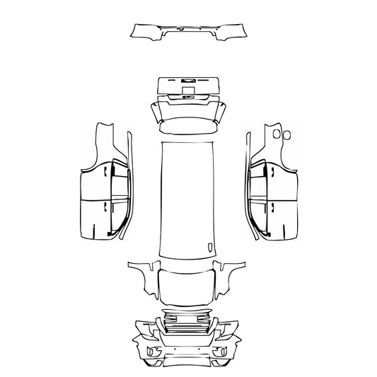 Pre-Cut PPF GMC Yukon SLE 2021 - PPF-Kits