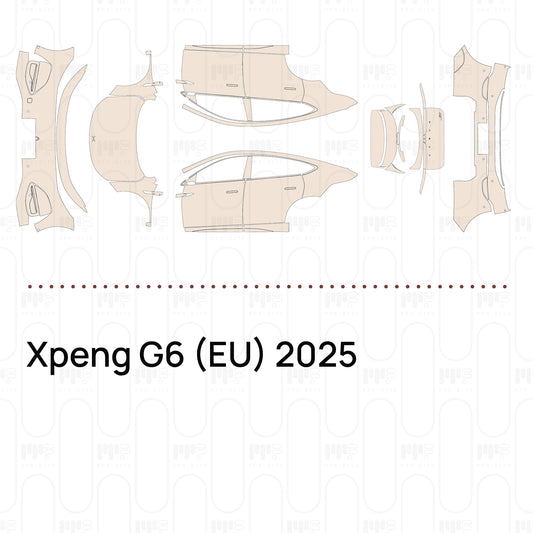 Pre-Cut PPF Xpeng G6 (EU) 2025