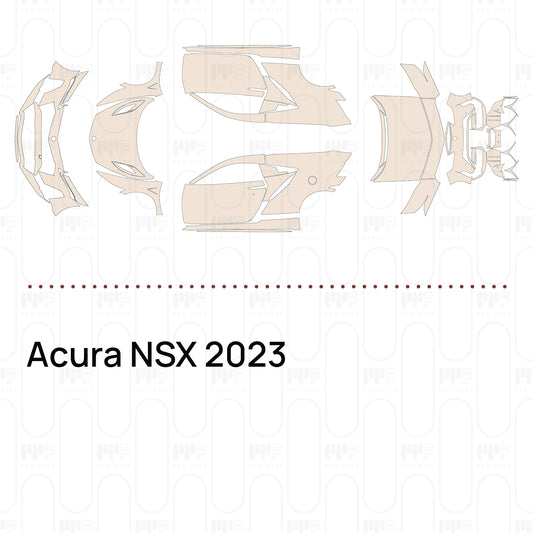 Pre-Cut PPF Acura NSX 2023