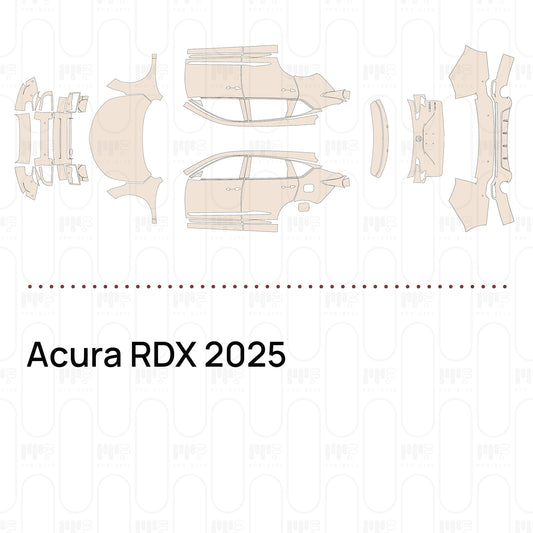 Pre-Cut PPF Acura RDX 2025