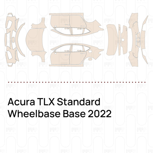 Pre-Cut PPF Acura TLX Standard Wheelbase Base 2022