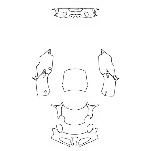 Pre-Cut PPF Alfa Romeo 4C Coupe 2015 - PPF-Kits