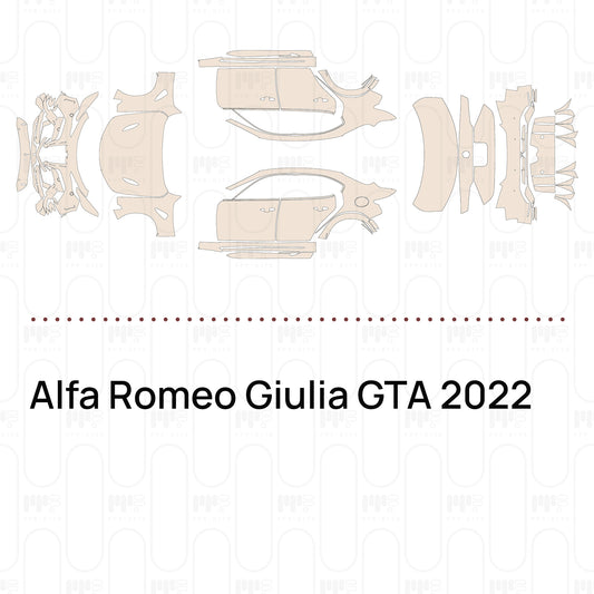 Pre-Cut PPF Alfa Romeo Giulia GTA 2022