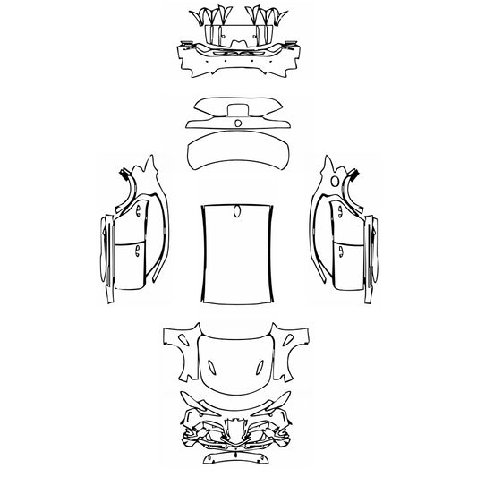 Pre-Cut PPF Alfa Romeo Giulia GTA 2025 - PPF-Kits
