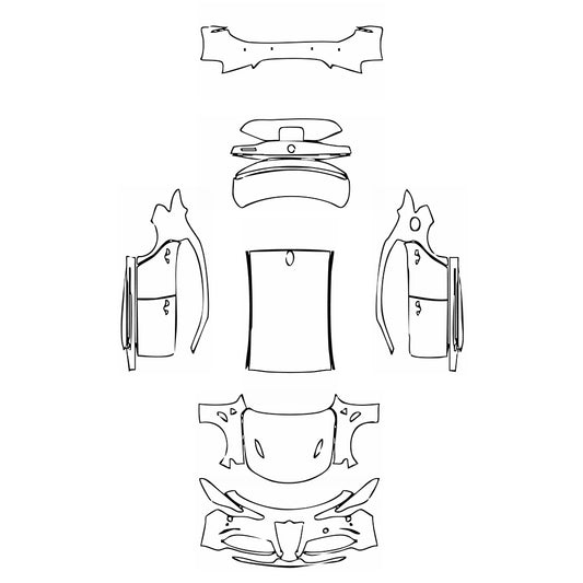 Pre-Cut PPF Alfa Romeo Giulia Quadrifoglio 2025 - PPF-Kits