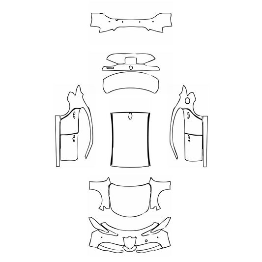 Pre-Cut PPF Alfa Romeo Giulia Sport 2020 - PPF-Kits