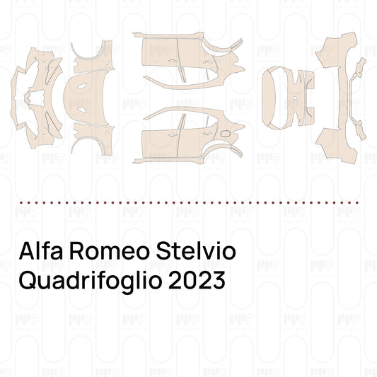 Pre-Cut PPF Alfa Romeo Stelvio Quadrifoglio 2023