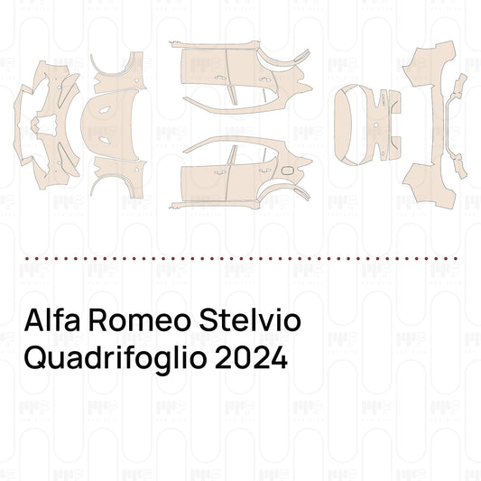 Pre-Cut PPF Alfa Romeo Stelvio Quadrifoglio 2024