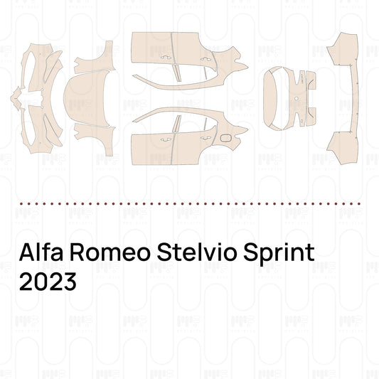 Pre-Cut PPF Alfa Romeo Stelvio Sprint 2023