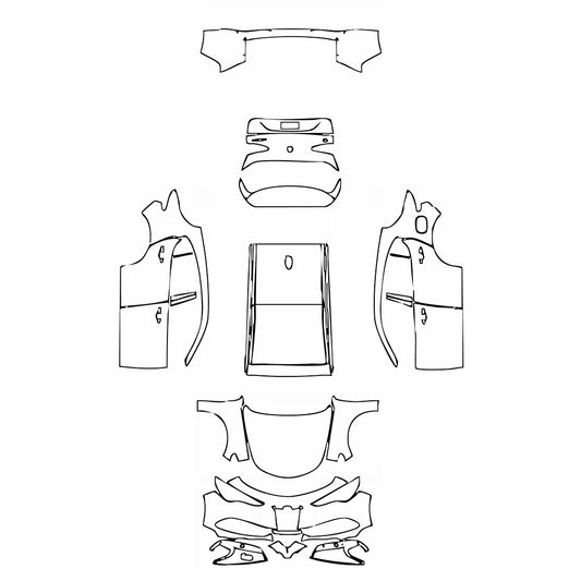 Pre-Cut PPF Alfa Romeo Stelvio Sprint 2024 - PPF-Kits