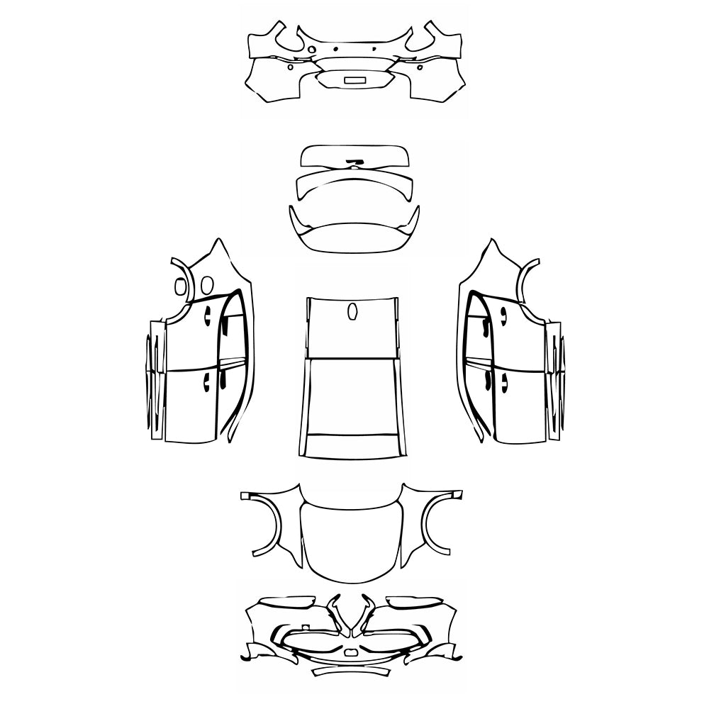 Pre-Cut PPF Alfa Romeo Tonale Ti 2023 - PPF-Kits
