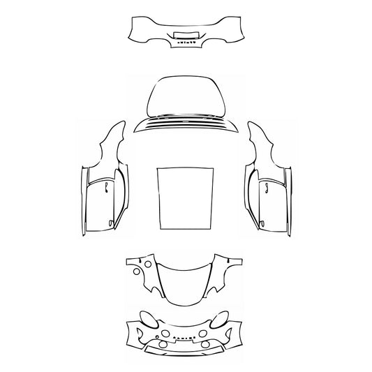 Pre-Cut PPF Alpine A 110 2025 - PPF-Kits