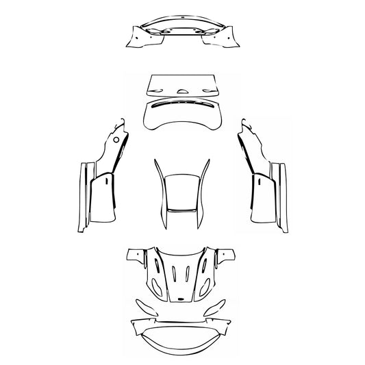 Pre-Cut PPF Aston Martin DB11 V12 Coupe 2017 - PPF-Kits
