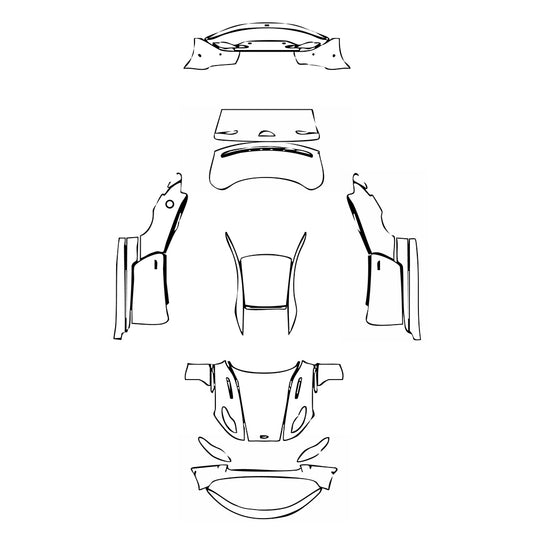 Pre-Cut PPF Aston Martin DB11 V8 Coupe 2019 - PPF-Kits