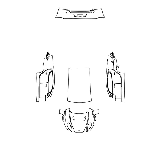 Pre-Cut PPF Aston Martin Rapide 2011 - PPF-Kits