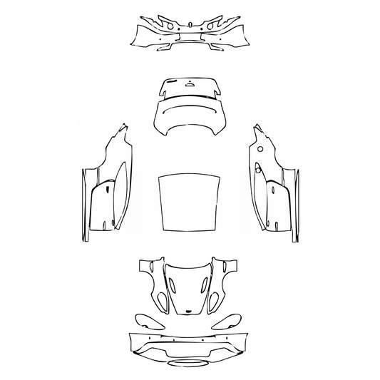 Pre-Cut PPF Aston Martin Vanquish Coupe 2013 - PPF-Kits