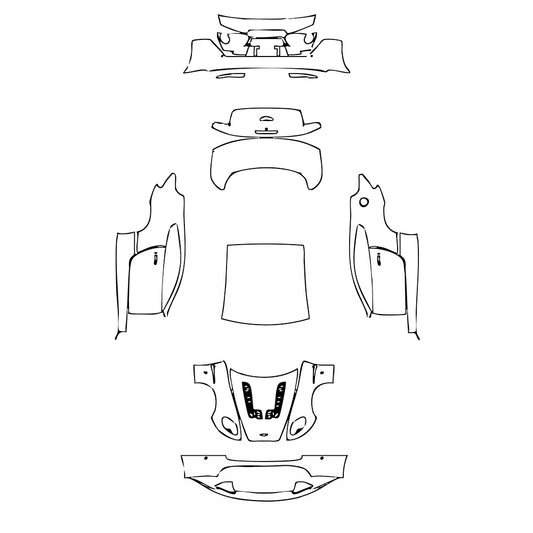 Pre-Cut PPF Aston Martin Vantage V12 Coupe 2013 - PPF-Kits