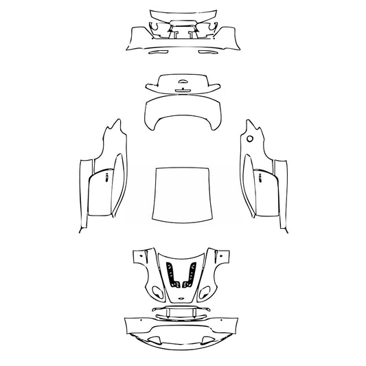 Pre-Cut PPF Aston Martin Vantage V12 Coupe 2015 - PPF-Kits
