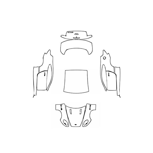 Pre-Cut PPF Aston Martin Vantage V8 Coupe 2007 - PPF-Kits