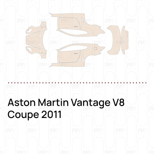 Pre-Cut PPF Aston Martin Vantage V8 Coupe 2011