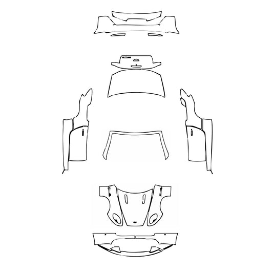 Pre-Cut PPF Aston Martin Vantage V8 Roadster 2013 - PPF-Kits