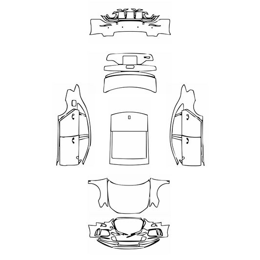 Pre-Cut PPF Audi A3 Limousine RS3 2018 - PPF-Kits