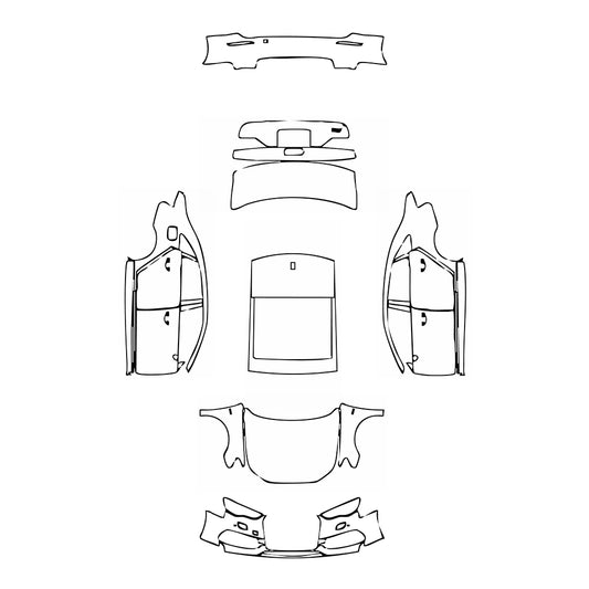 Pre-Cut PPF Audi A3 Limousine S-line 2016 - PPF-Kits