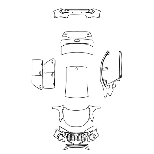 Pre-Cut PPF Audi A3 Limousine S-line 2024 - PPF-Kits