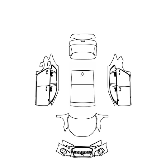 Pre-Cut PPF Audi A3 Sportback Base 2024 - PPF-Kits