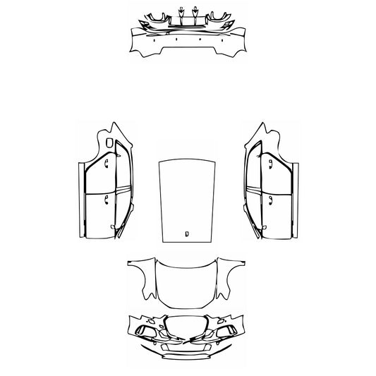 Pre-Cut PPF Audi A3 Sportback RS3 2019 - PPF-Kits