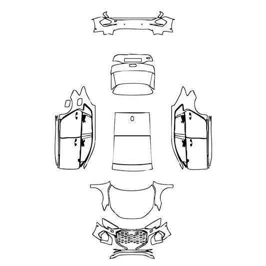 Pre-Cut PPF Audi A3 Sportback S3 2023 - PPF-Kits