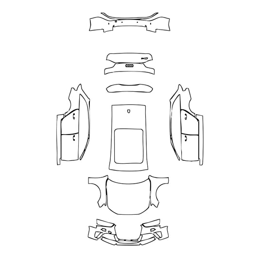 Pre-Cut PPF Audi A4 RS4 Avant 2013 - PPF-Kits