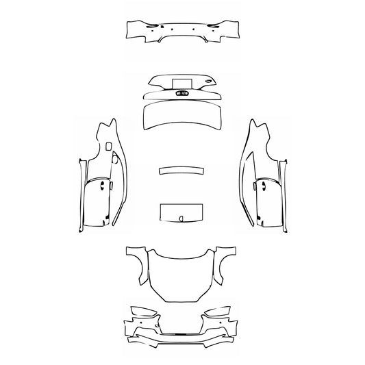 Pre-Cut PPF Audi A5 A5 Coupe S-line 2018 - PPF-Kits