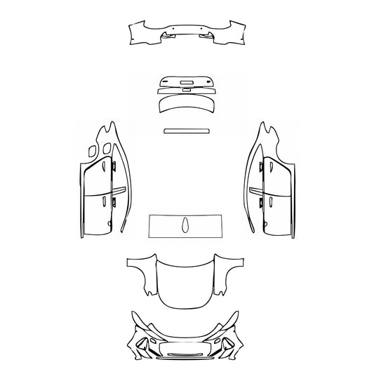 Pre-Cut PPF Audi A5 A5 Saloon Base 2025