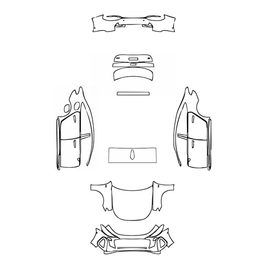 Pre-Cut PPF Audi A5 A5 Saloon S-Line 2025