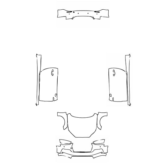 Pre-Cut PPF Audi A5 S5 Cabriolet 2017 - PPF-Kits