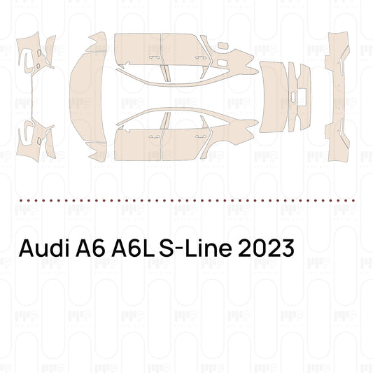 Pre-Cut PPF Audi A6 A6L S-Line 2023