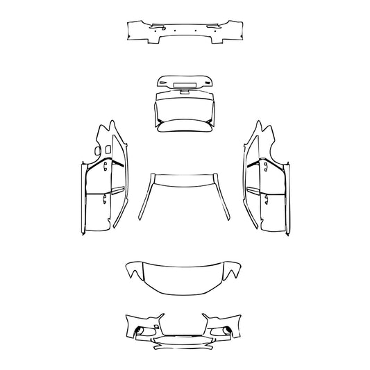 Pre-Cut PPF Audi A6 A6 Avant Base 2022 - PPF-Kits