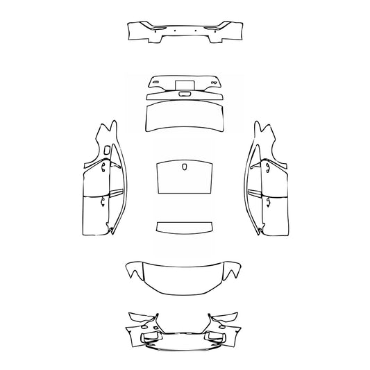 Pre-Cut PPF Audi A6 A6 S-line 2023 - PPF-Kits